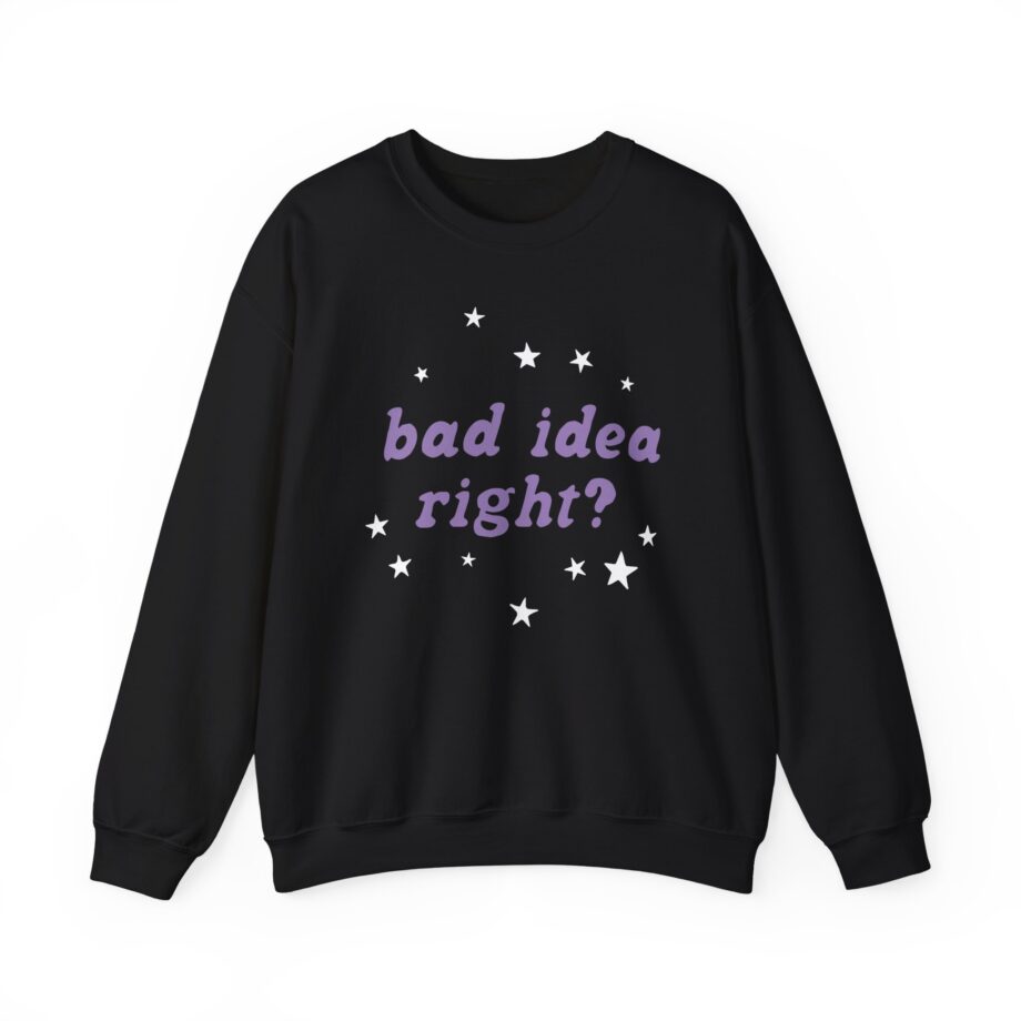 Bad Idea Right Unisex Heavy Blend™ Crewneck Sweatshirt