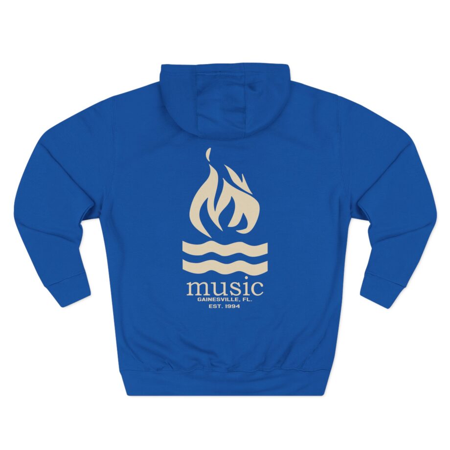 Hot Water Music Logo Three-Panel Fleece Hoodie