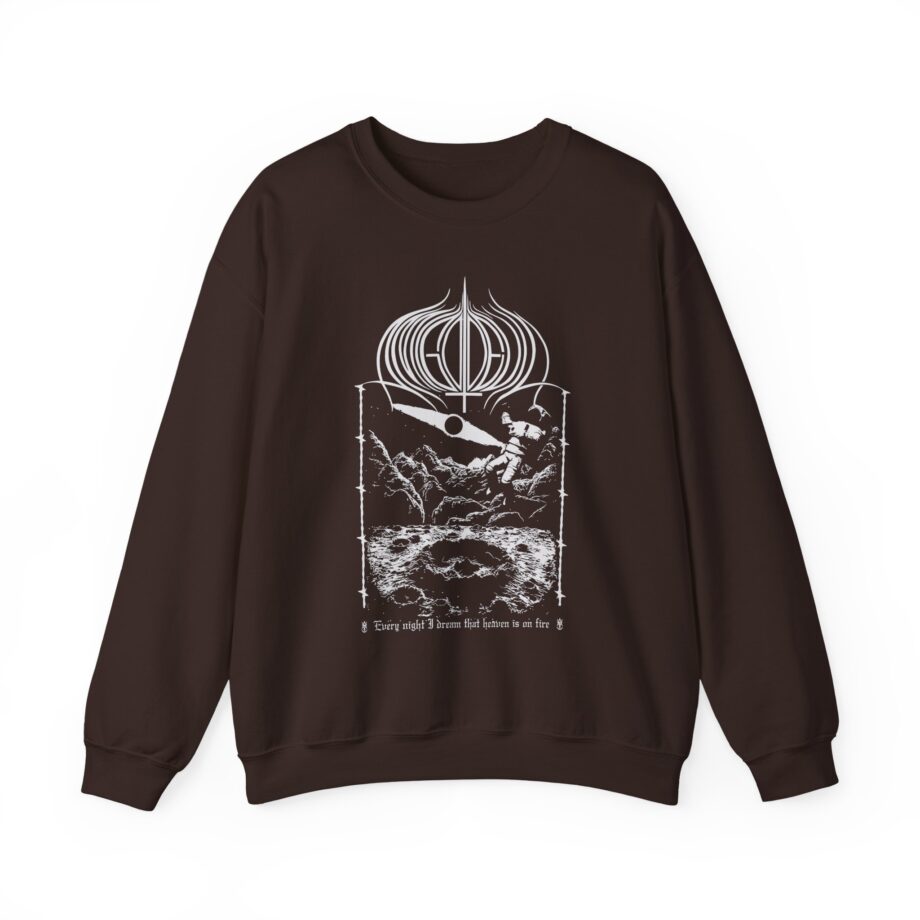 Amigo The Devil  Heavens On Fire Unisex Heavy Blend™ Crewneck Sweatshirt