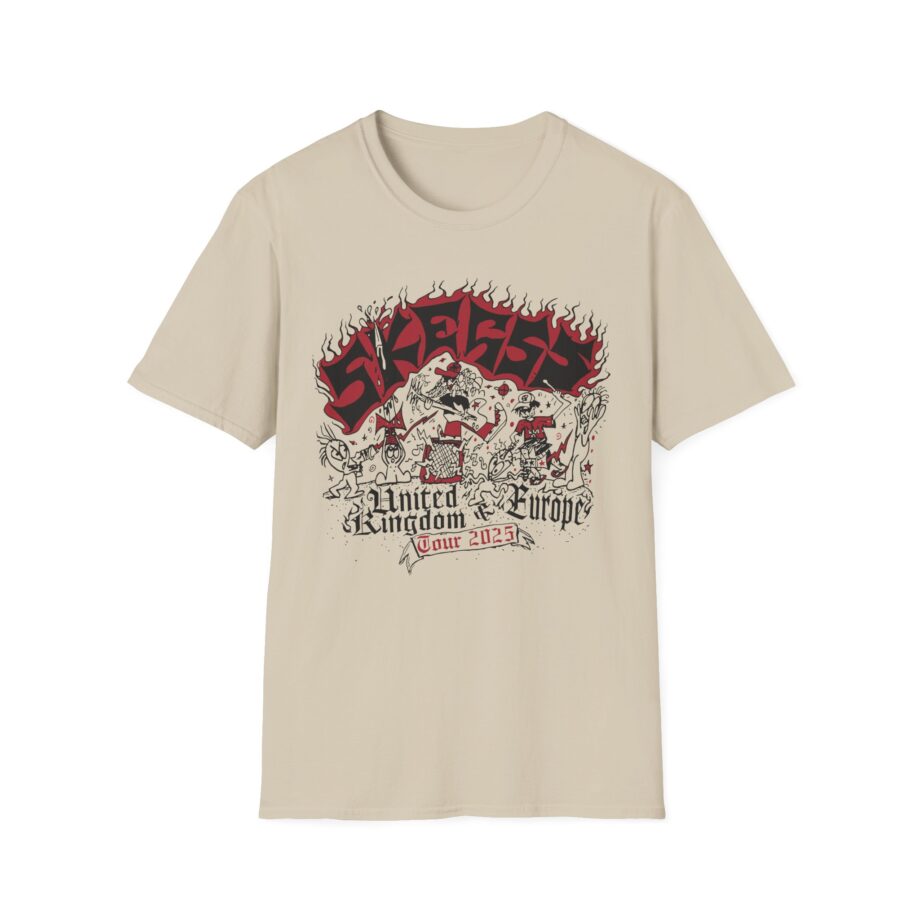 Skegss Uk Eu Tour 2025 Unisex Softstyle T-Shirt
