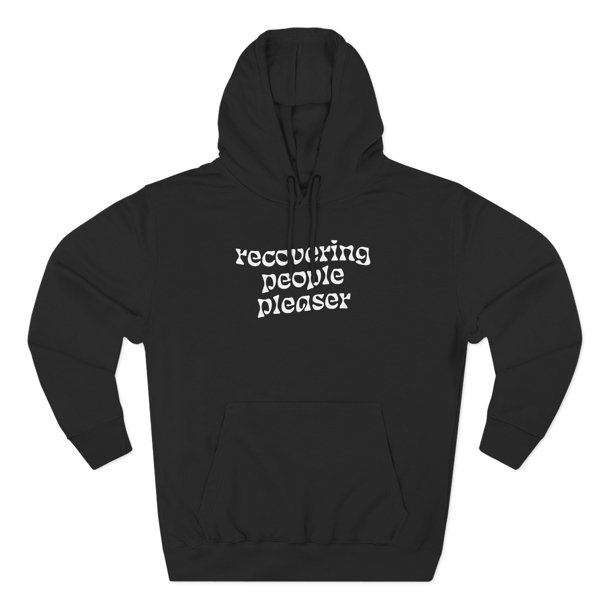 Charlotte Dobre Recovering People Pleaser Three-Panel Fleece Hoodie