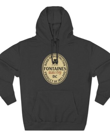 Fontaines Band Of Distinction Three-Panel Fleece Hoodie