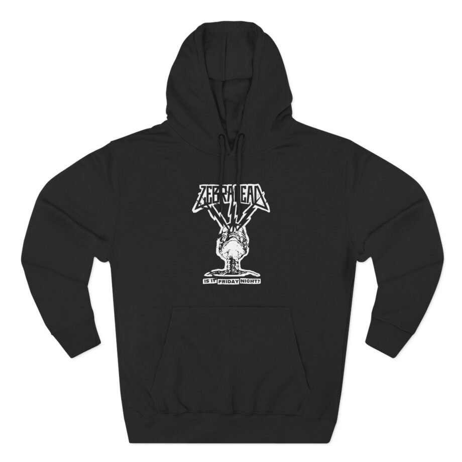 Zebrahead Lightning Skull Friday night tour Three-Panel Fleece Hoodie