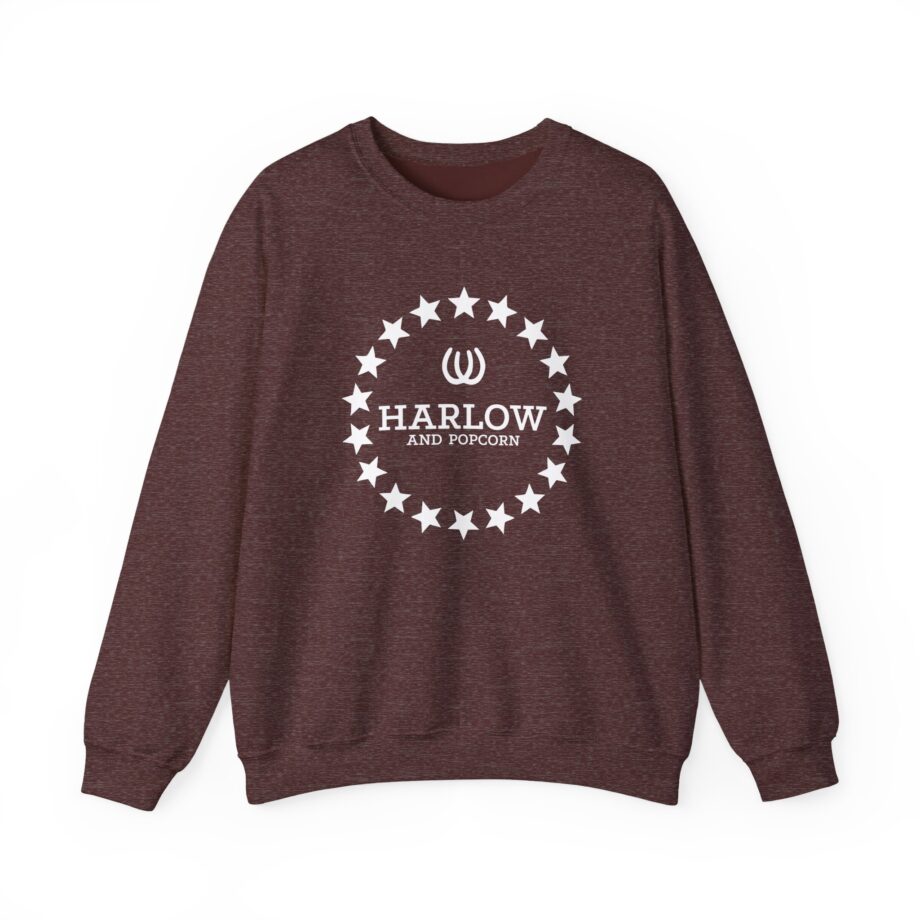 Harlow and Popcorn Unisex Heavy Blend™ Crewneck Sweatshirt