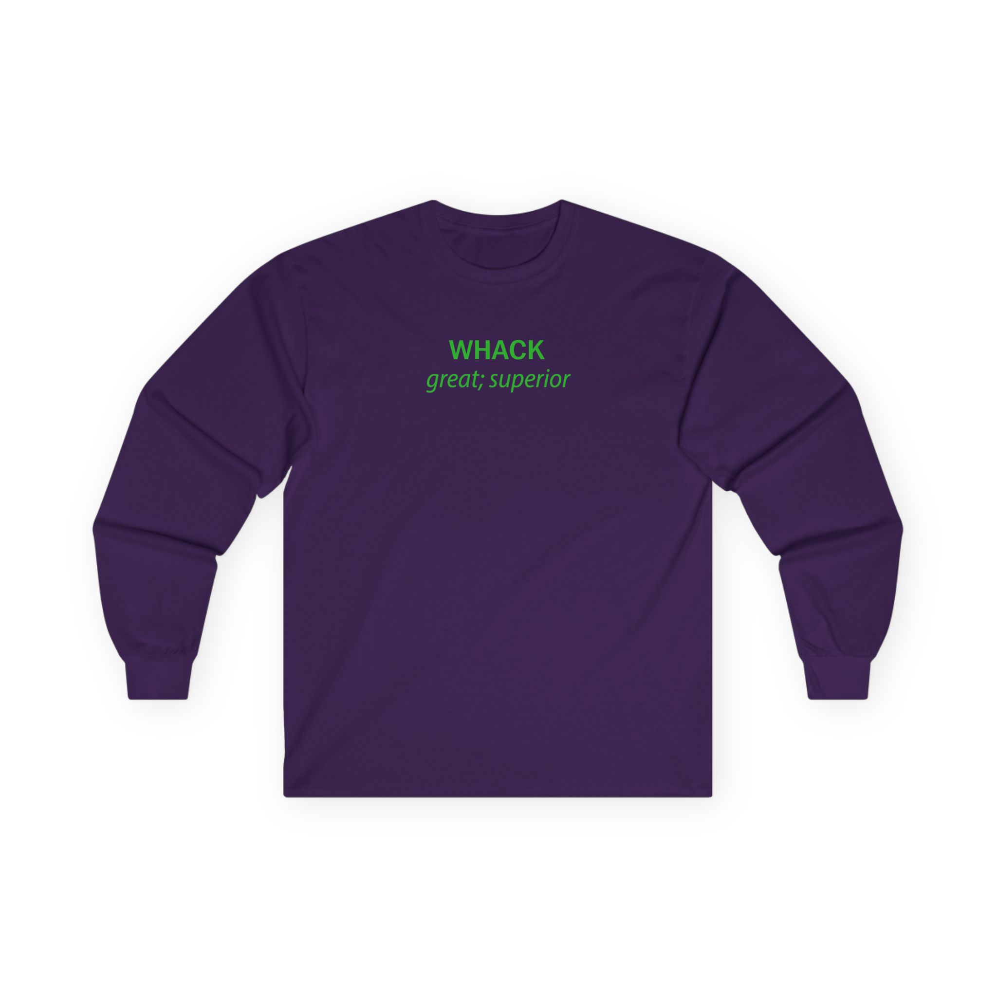Tierra Whack Great Superior Unisex Ultra Cotton Long Sleeve Tee