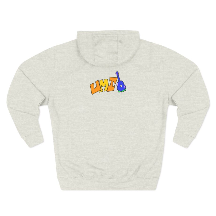 Umi Peaceful Soul Three-Panel Fleece Hoodie