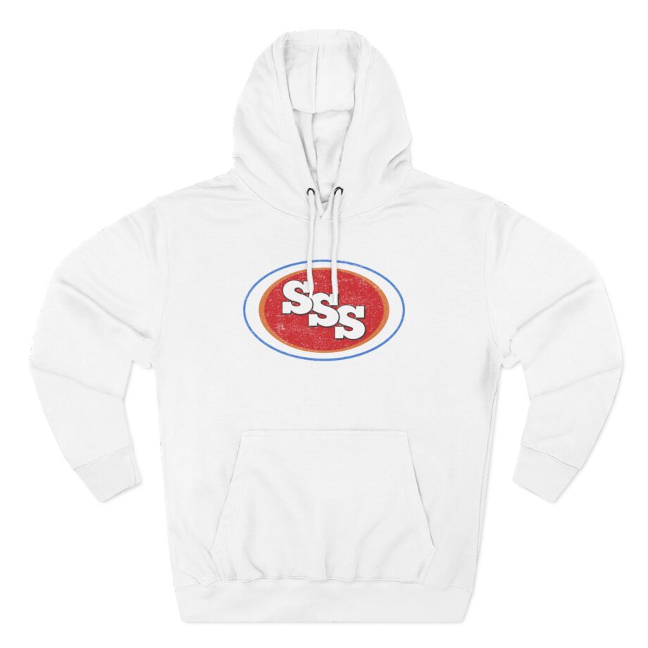 Seasick Steve Sss Oval Acid Three-Panel Fleece Hoodie