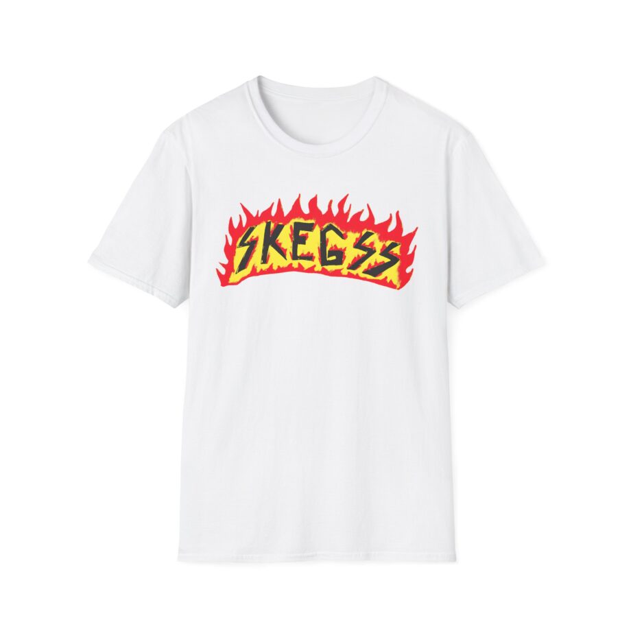 Skegss Flame Logo Unisex Softstyle T-Shirt