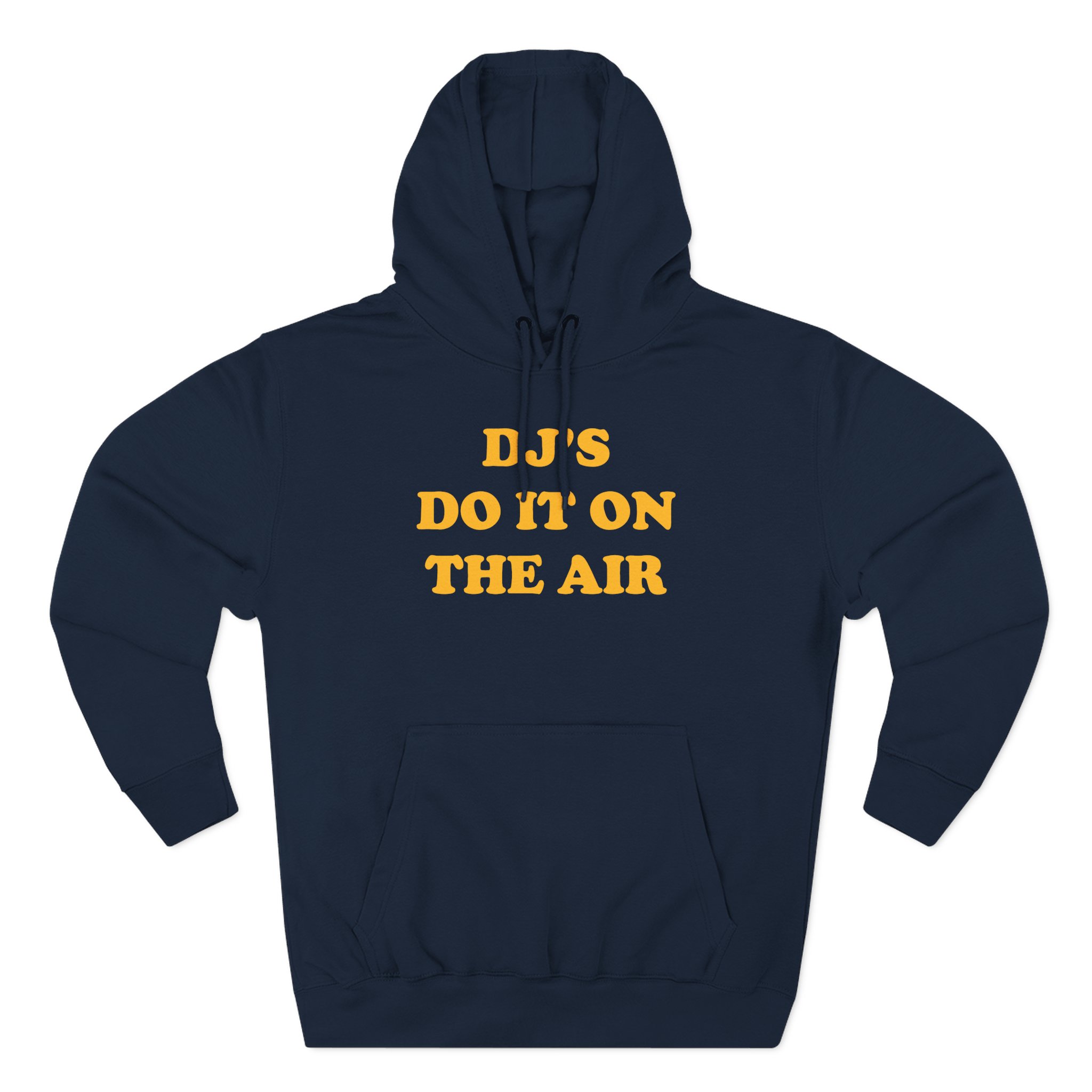 Haim Dj's Do It on the Air  Three-Panel Fleece Hoodie