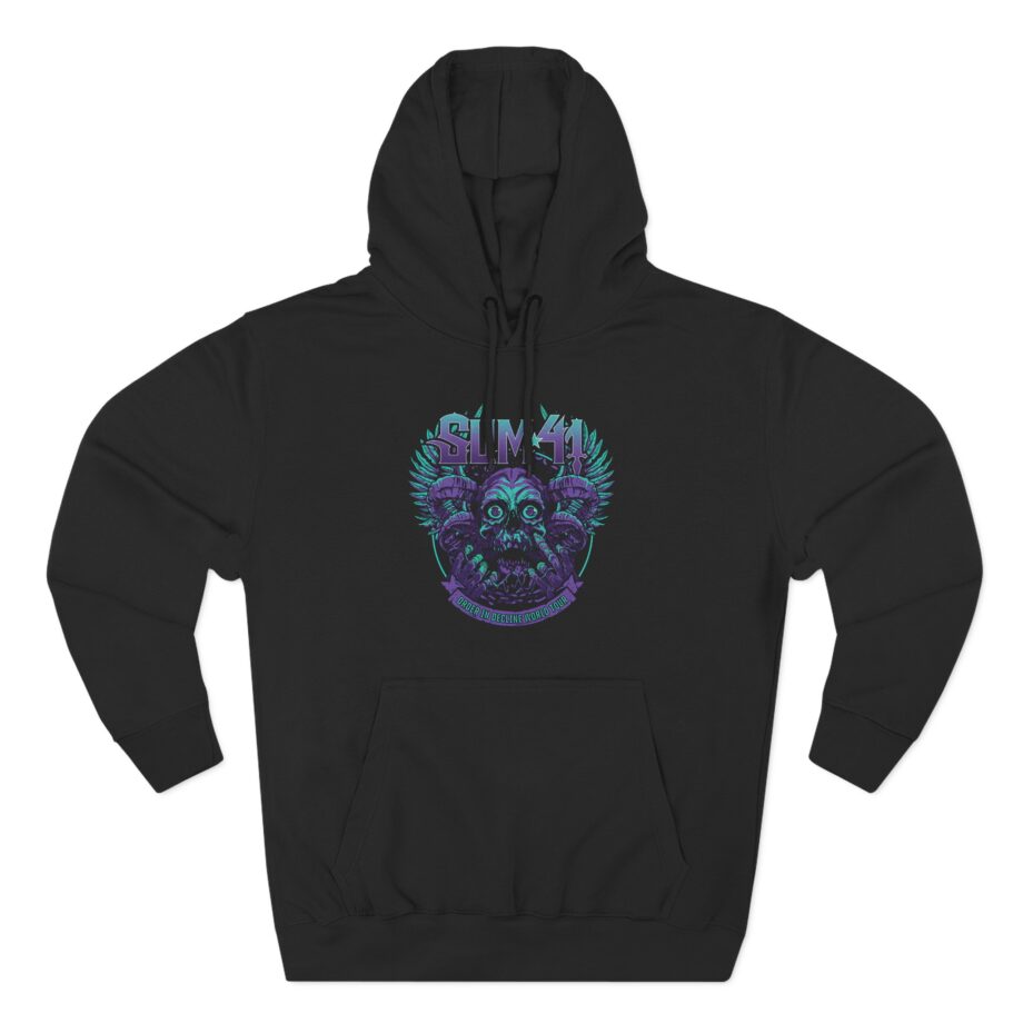 Sum 41 Order in Decline Tour Three-Panel Fleece Hoodie