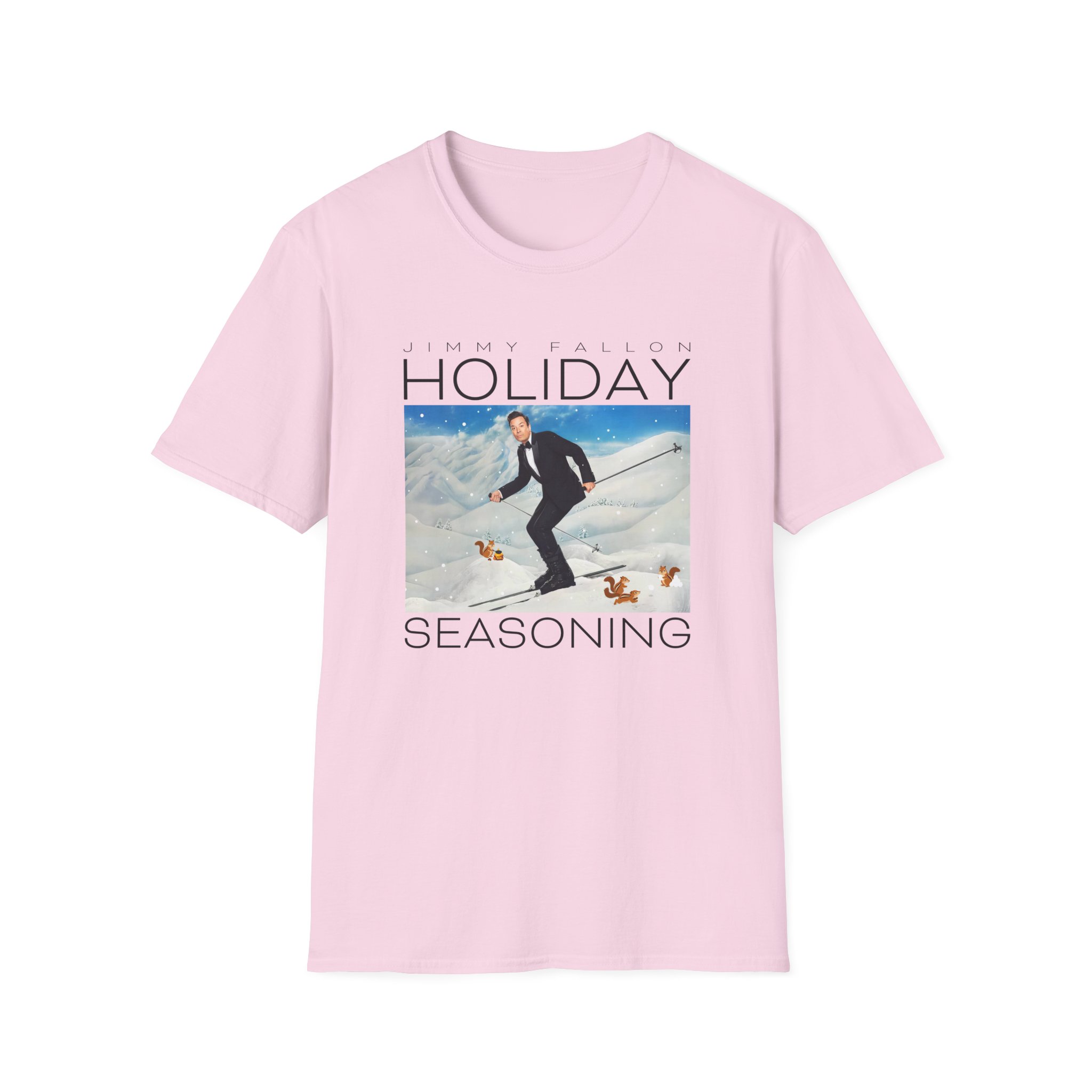 Jimmy Fallon Holiday Seasoning Unisex Softstyle T-Shirt