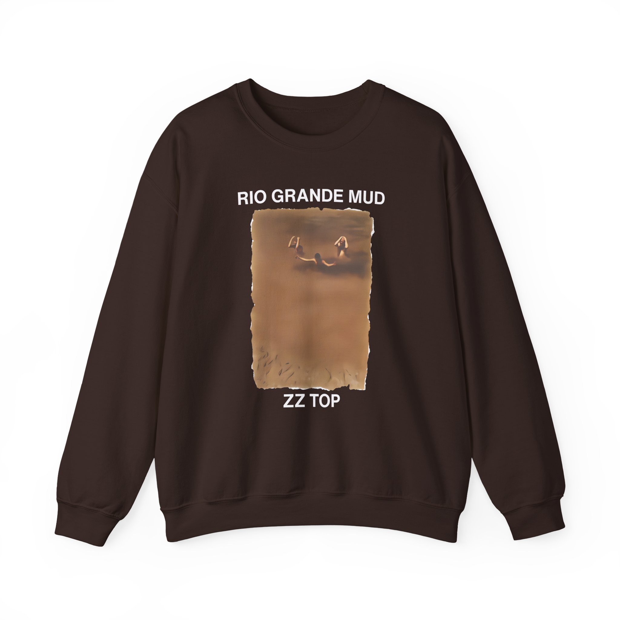 Zz Top Rio Grande Mud Unisex Heavy Blendâ„¢ Crewneck Sweatshirt