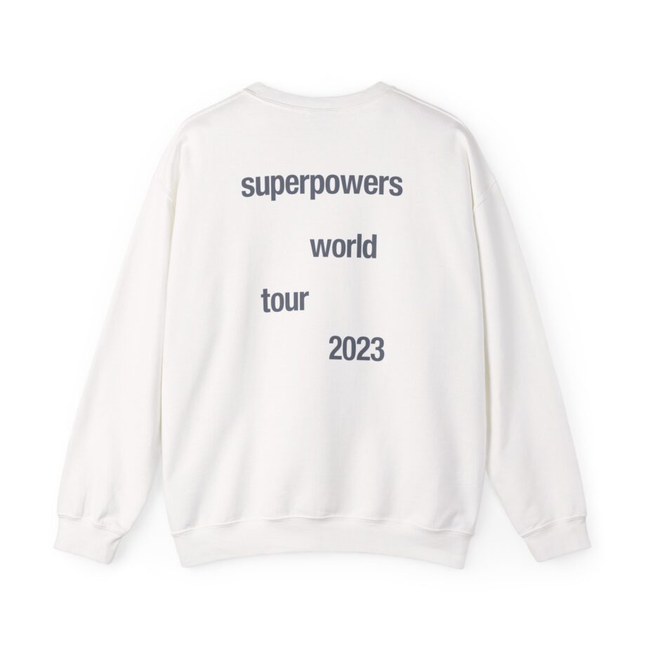Daniel Caesar Superpowers World Tour Unisex Heavy Blend™ Crewneck Sweatshirt