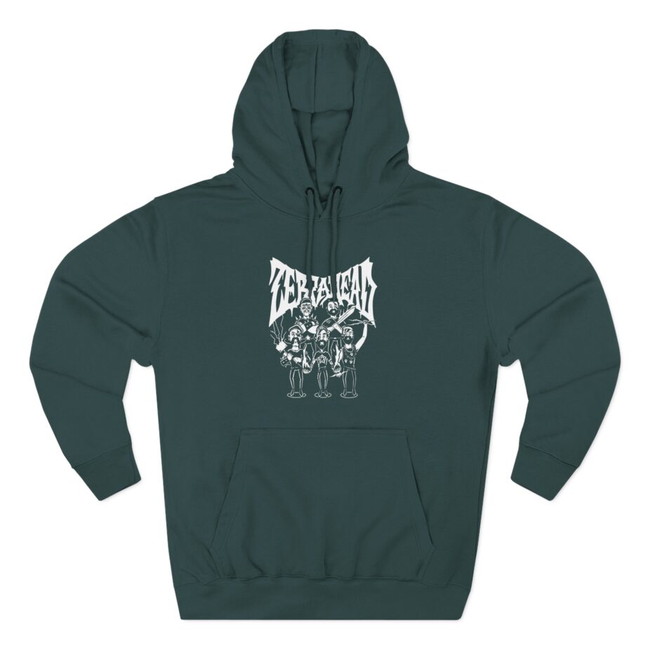 Zebrahead Goth Three-Panel Fleece Hoodie