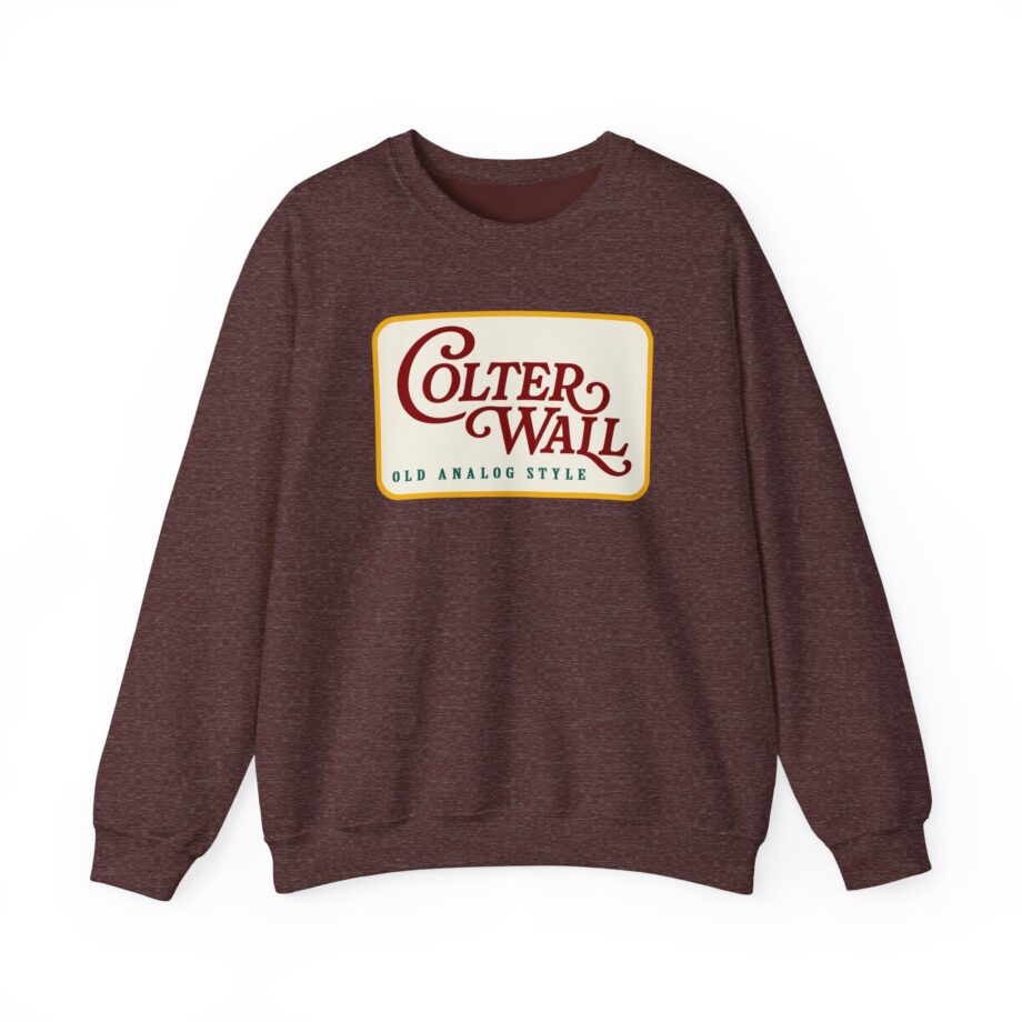 Colter Wall Old Analog Style Unisex Heavy Blend™ Crewneck Sweatshirt