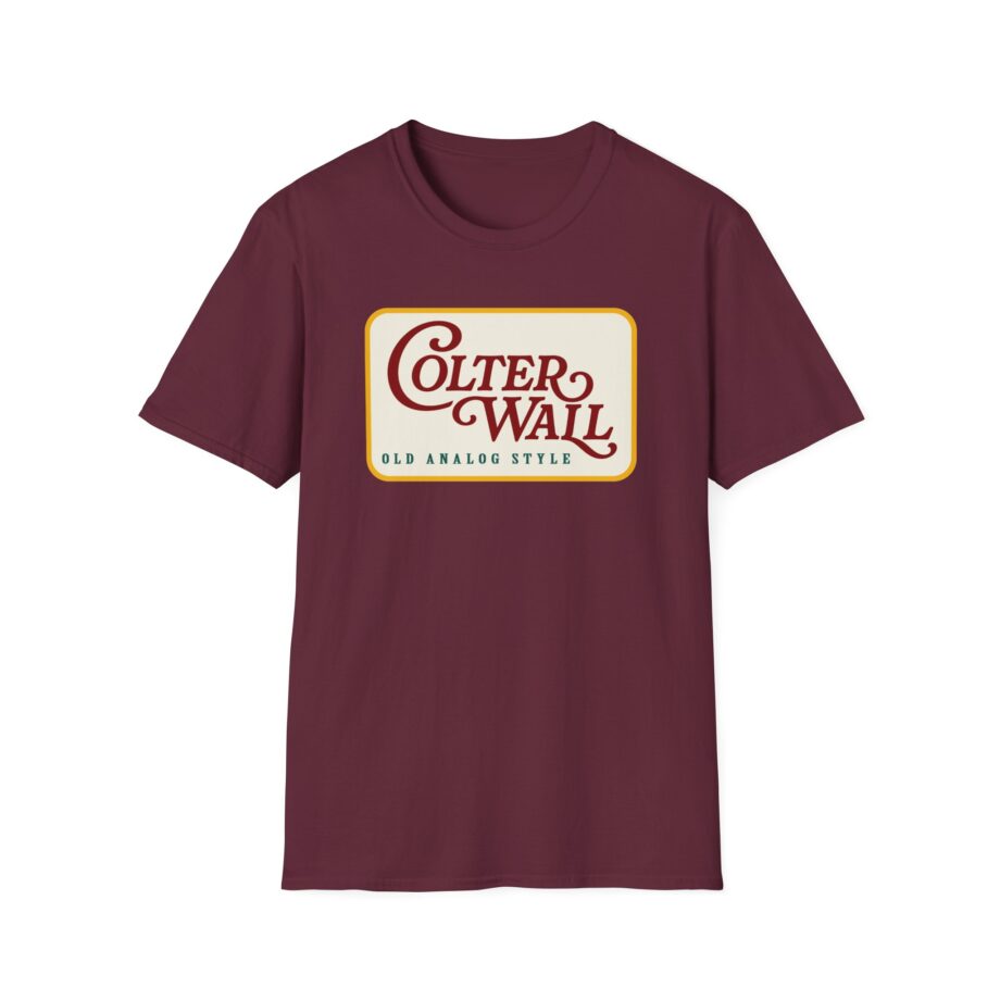 Colter Wall Old Analog Style Unisex Softstyle T-Shirt