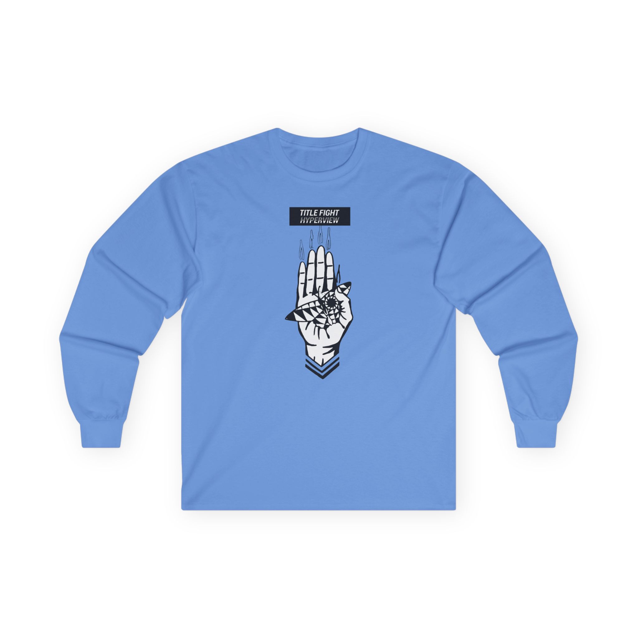 Title Fight Hyperview Hand Unisex Ultra Cotton Long Sleeve Tee