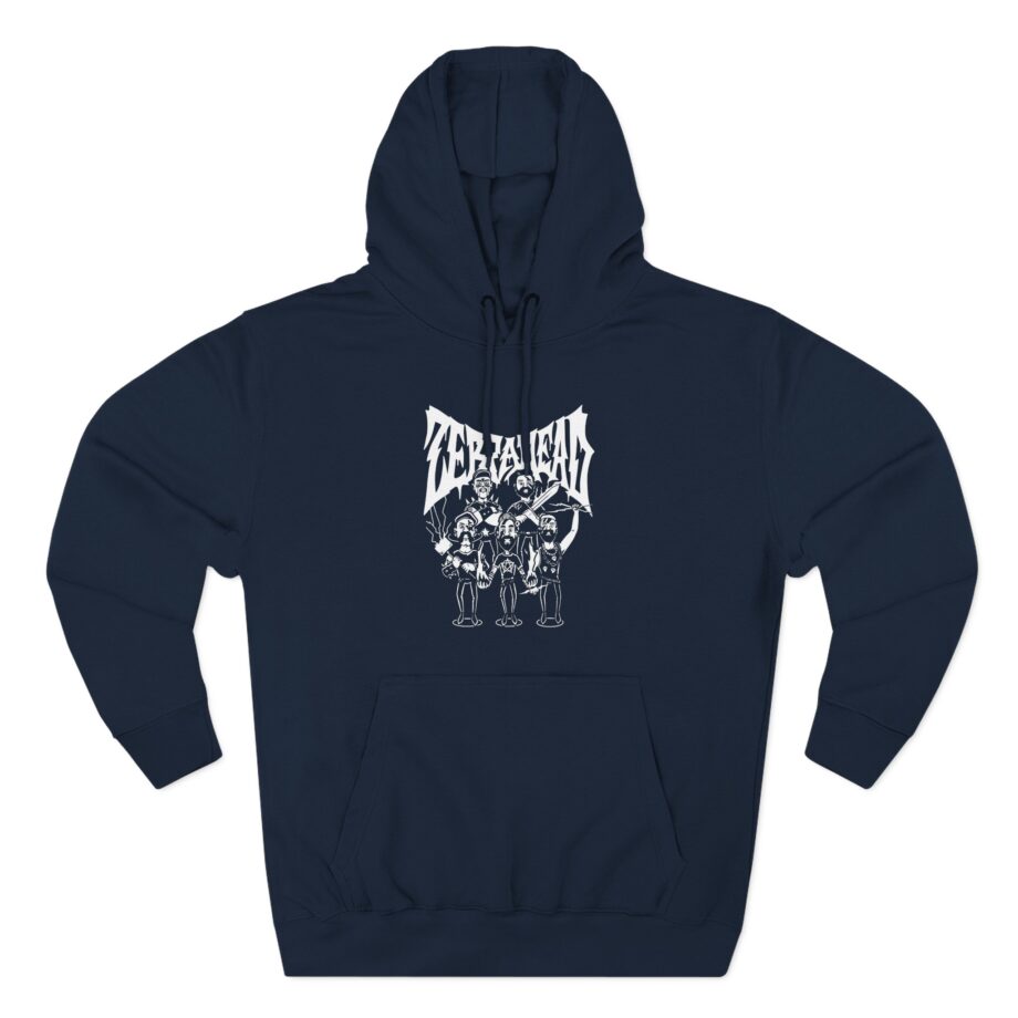 Zebrahead Goth Three-Panel Fleece Hoodie