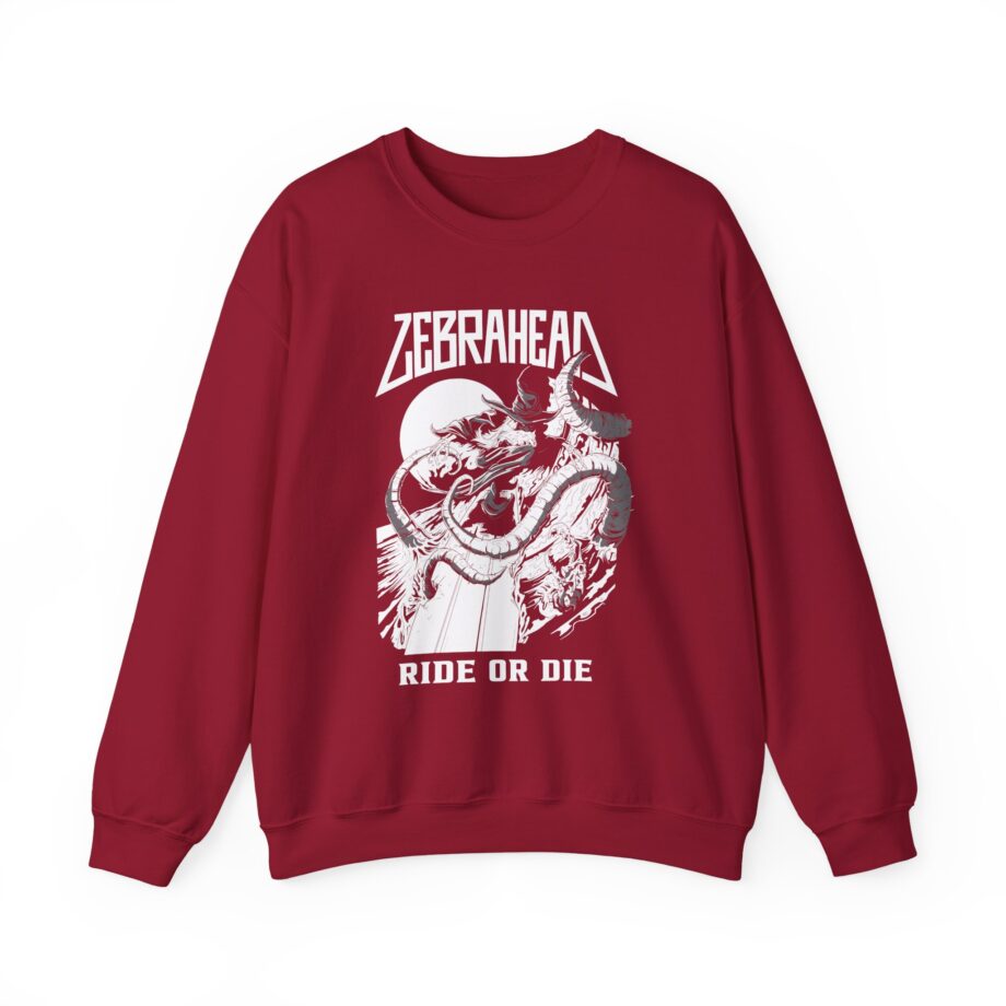 Zebrahead Ride or Die Unisex Heavy Blend™ Crewneck Sweatshirt