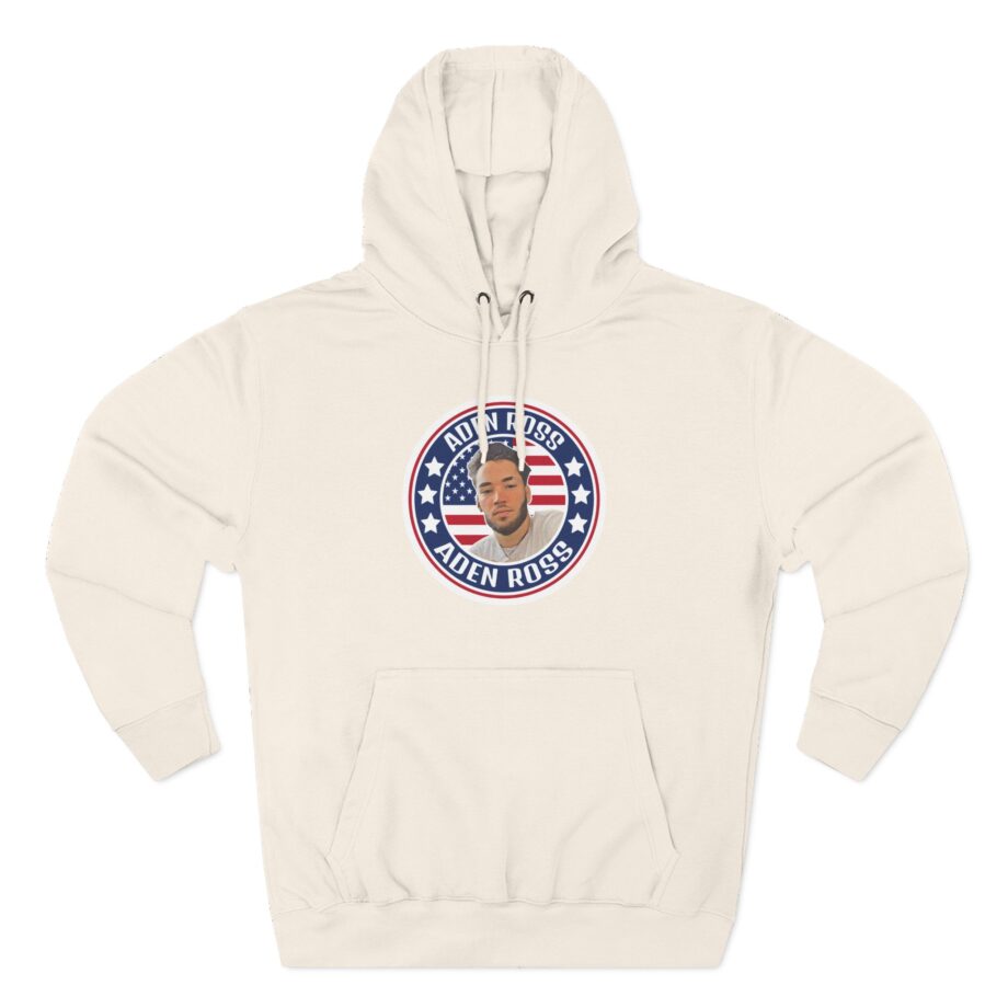 Adin Ross Three-Panel Fleece Hoodie
