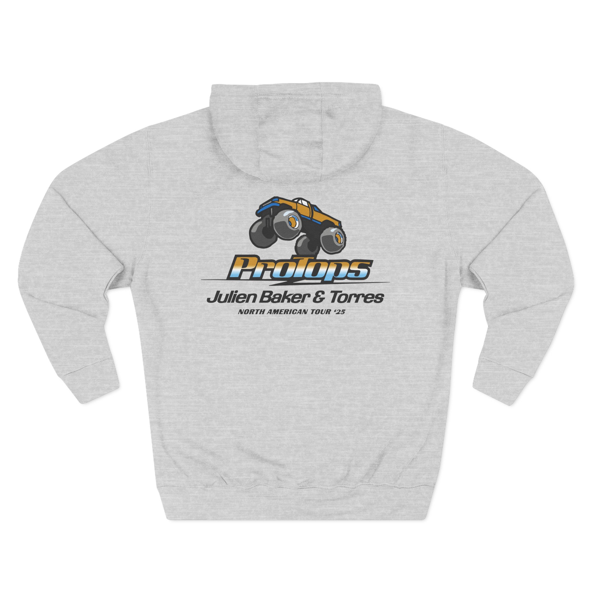 Julien Baker Protops Monster Truck Three-Panel Fleece Hoodie