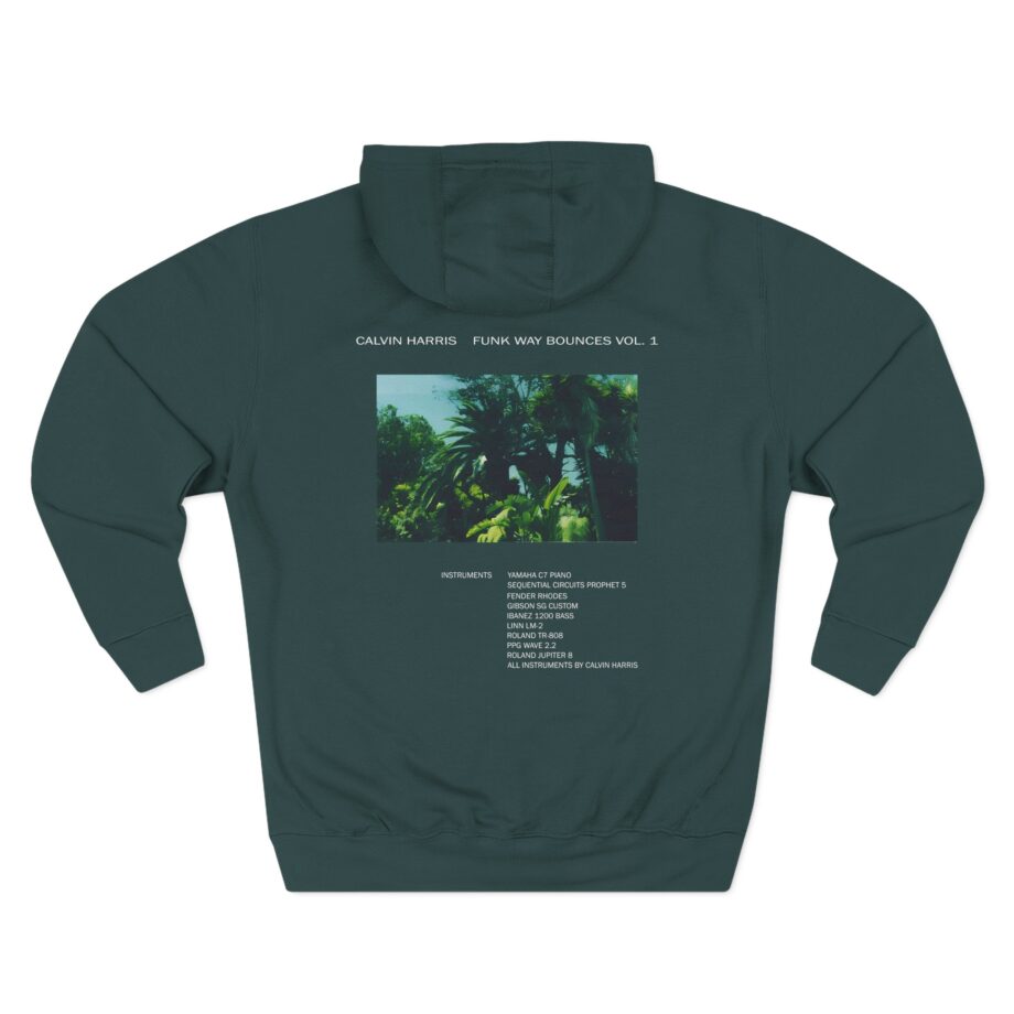 Calvin Harris Slide Three-Panel Fleece Hoodie