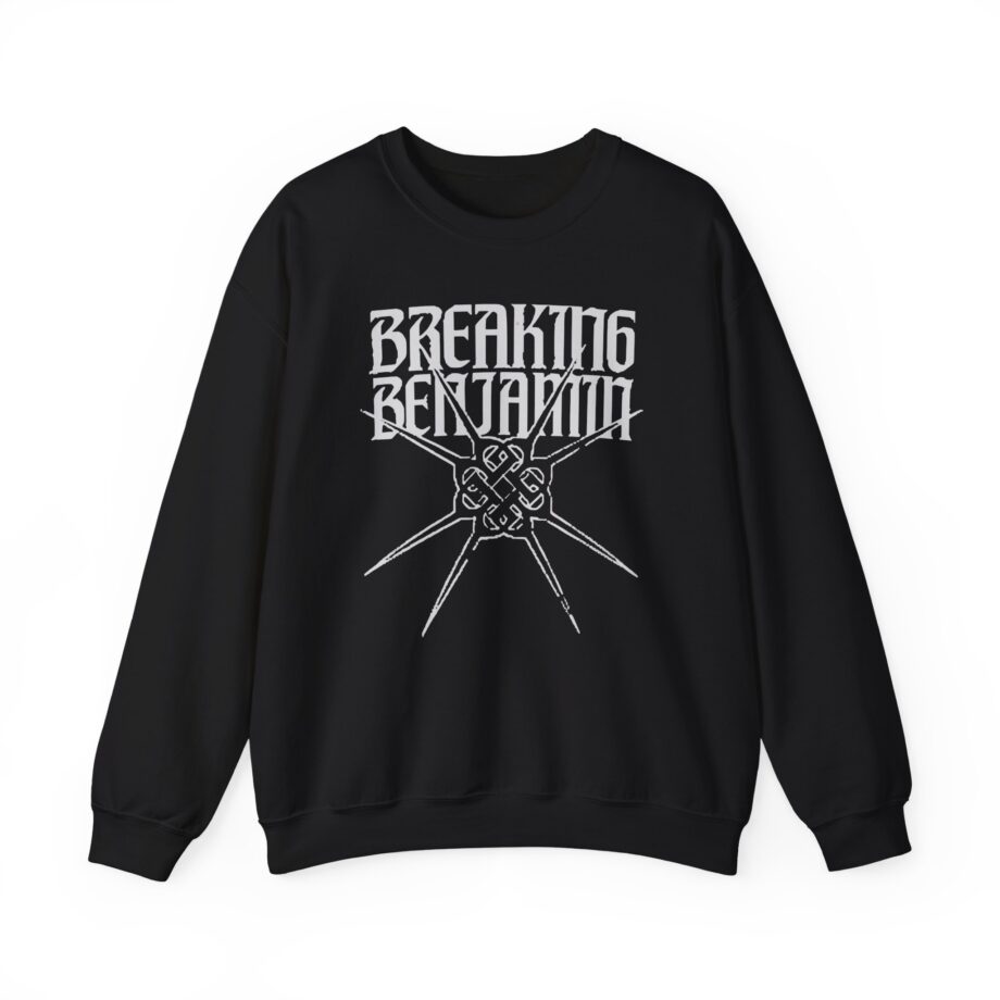 Breaking Benjamin Spike Logo Unisex Heavy Blend Crewneck Sweatshirt