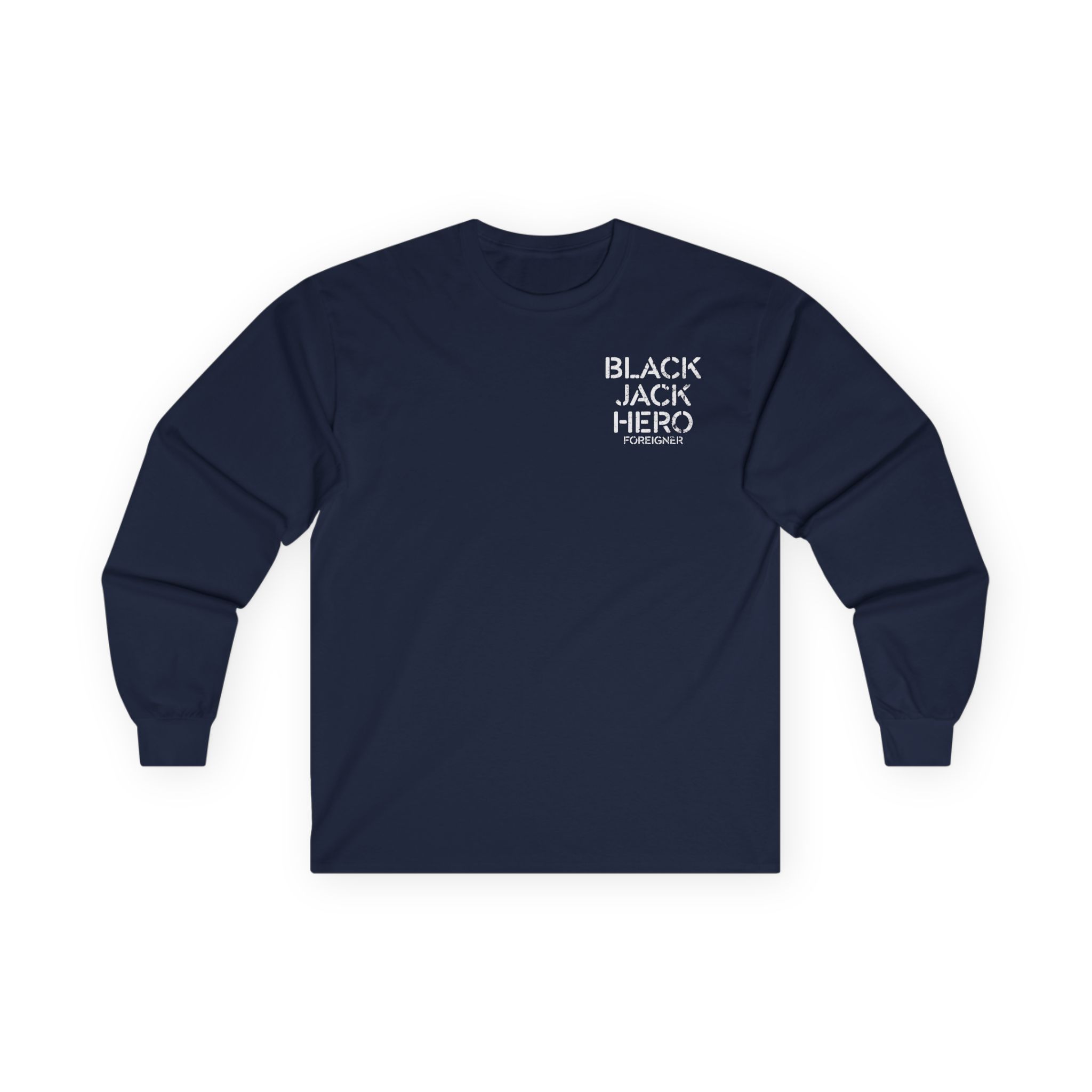 Foreigner Black Jack Hero Unisex Ultra Cotton Long Sleeve Tee