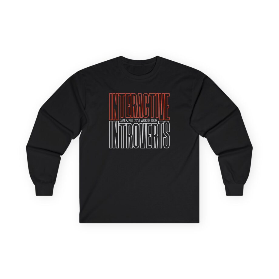 Dan and Phil Interactive Introverts Unisex Ultra Cotton Long Sleeve Tee