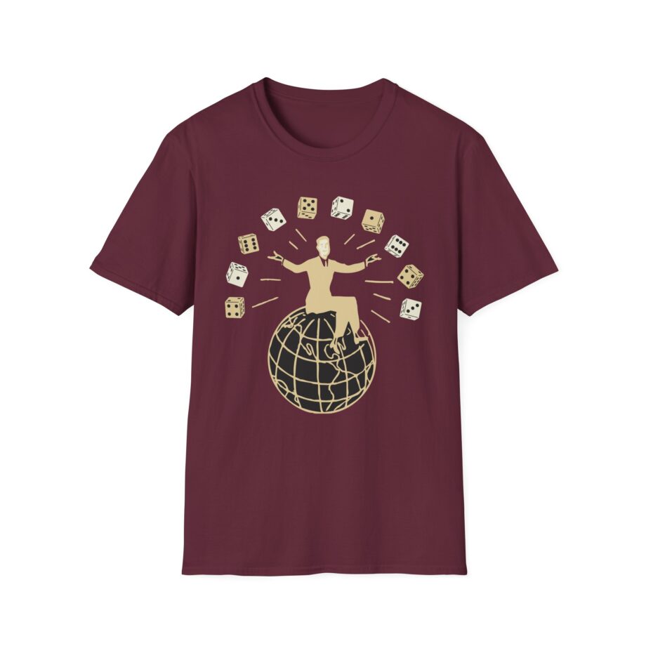 Set Your Goals Dice Unisex Softstyle T-Shirt