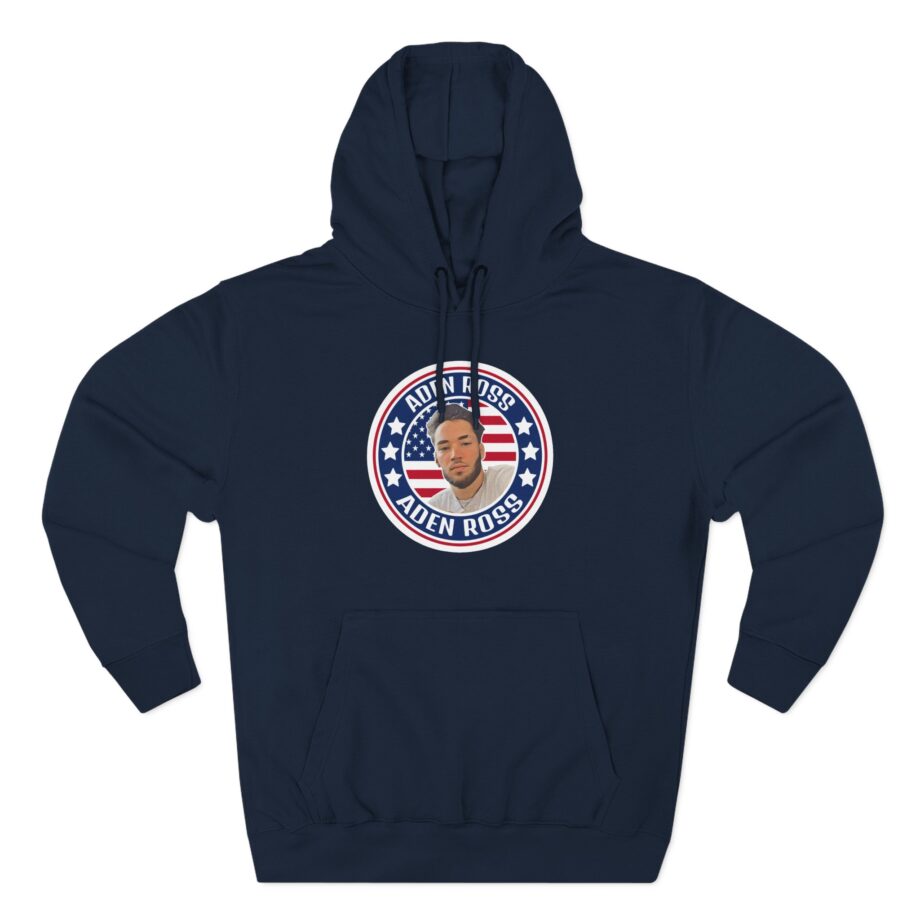 Adin Ross Three-Panel Fleece Hoodie