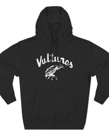 Vultures Three-Panel Fleece Hoodie