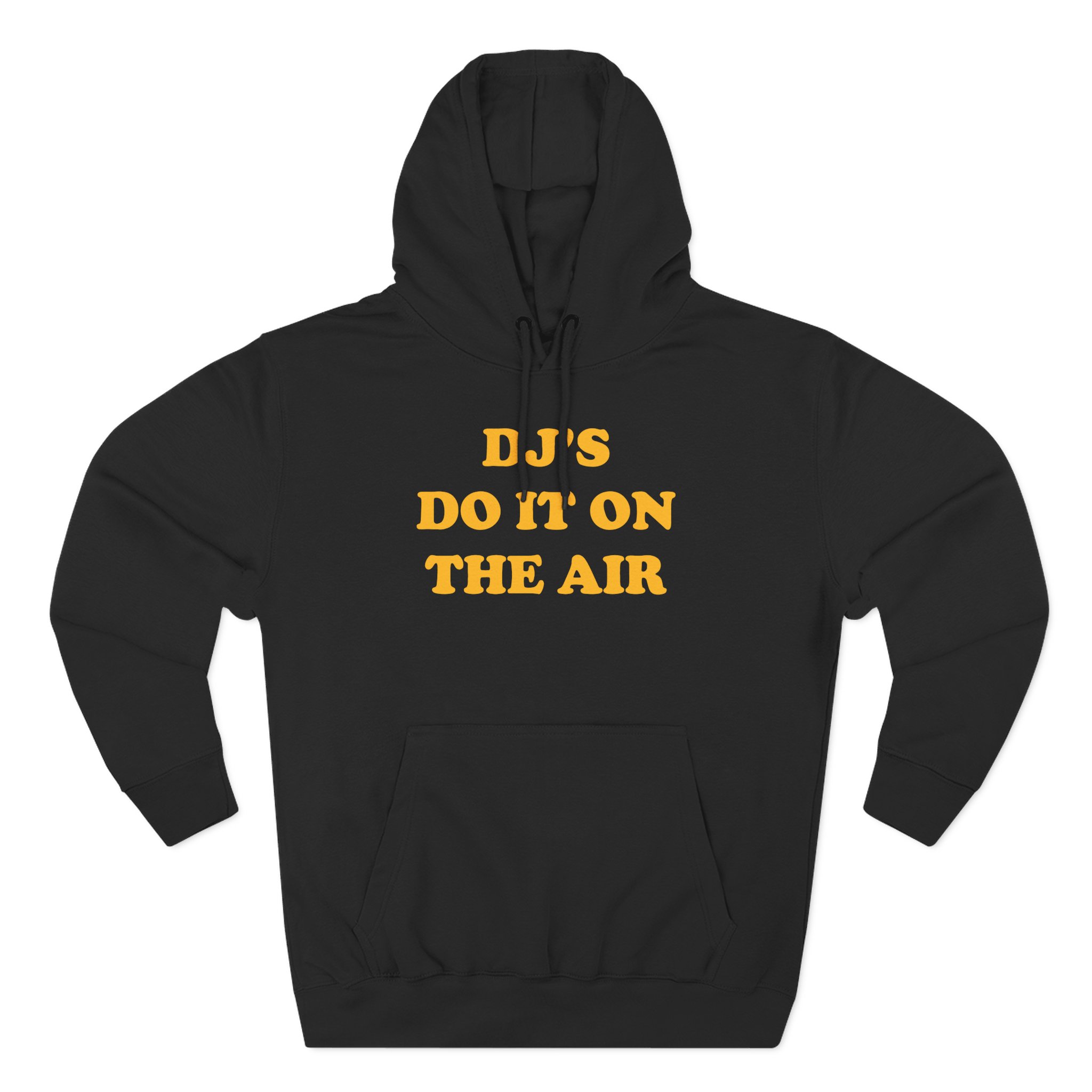 Haim Dj's Do It on the Air  Three-Panel Fleece Hoodie