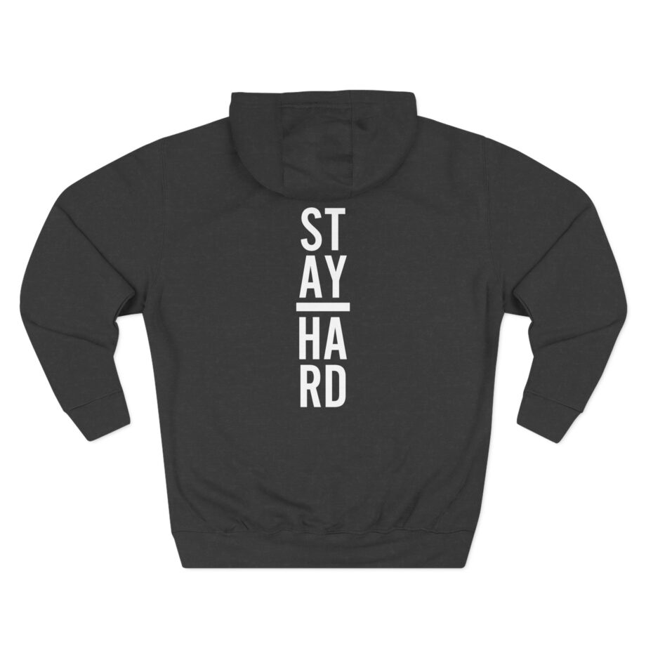 David Goggins  Stay Hard Three-Panel Fleece Hoodie