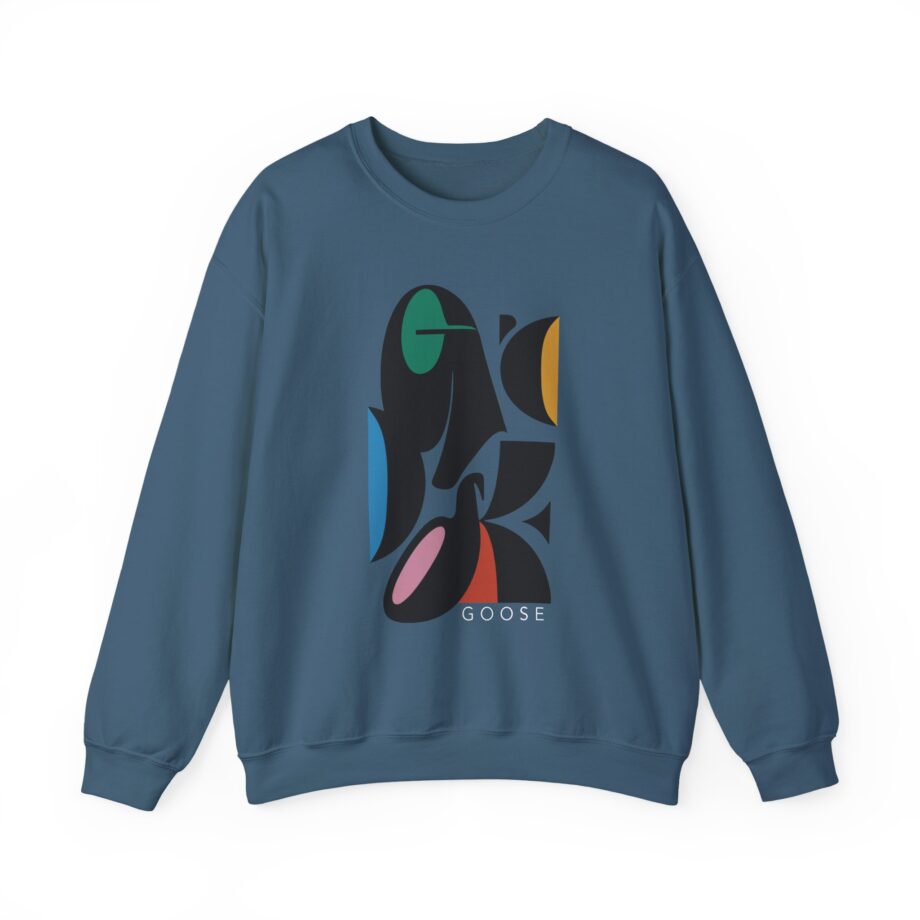 Goose Warp Spheres Unisex Heavy Blend™ Crewneck Sweatshirt
