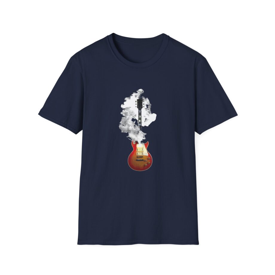 Ace Frehley Smoking Guitar Unisex Softstyle T-shirt
