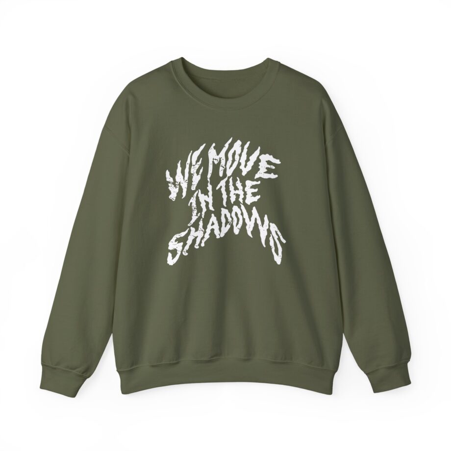 Charlotte Dobre We Move in the Shadows Unisex Heavy Blend™ Crewneck Sweatshirt
