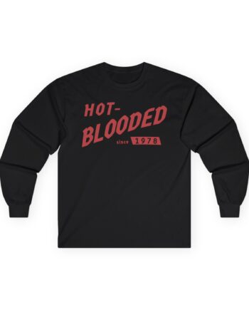 Foreigner Hot Blooded '77 Unisex Ultra Cotton Long Sleeve Tee