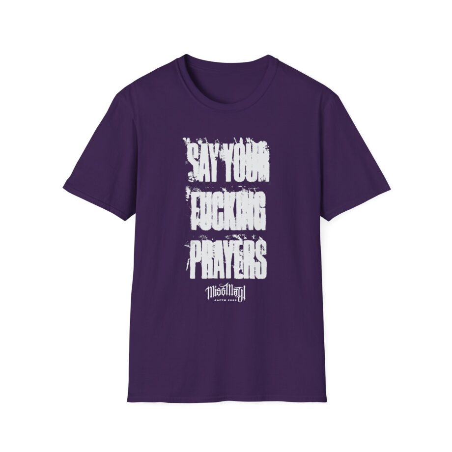 Miss May I Glow in the Dark Prayers Unisex Softstyle T-Shirt