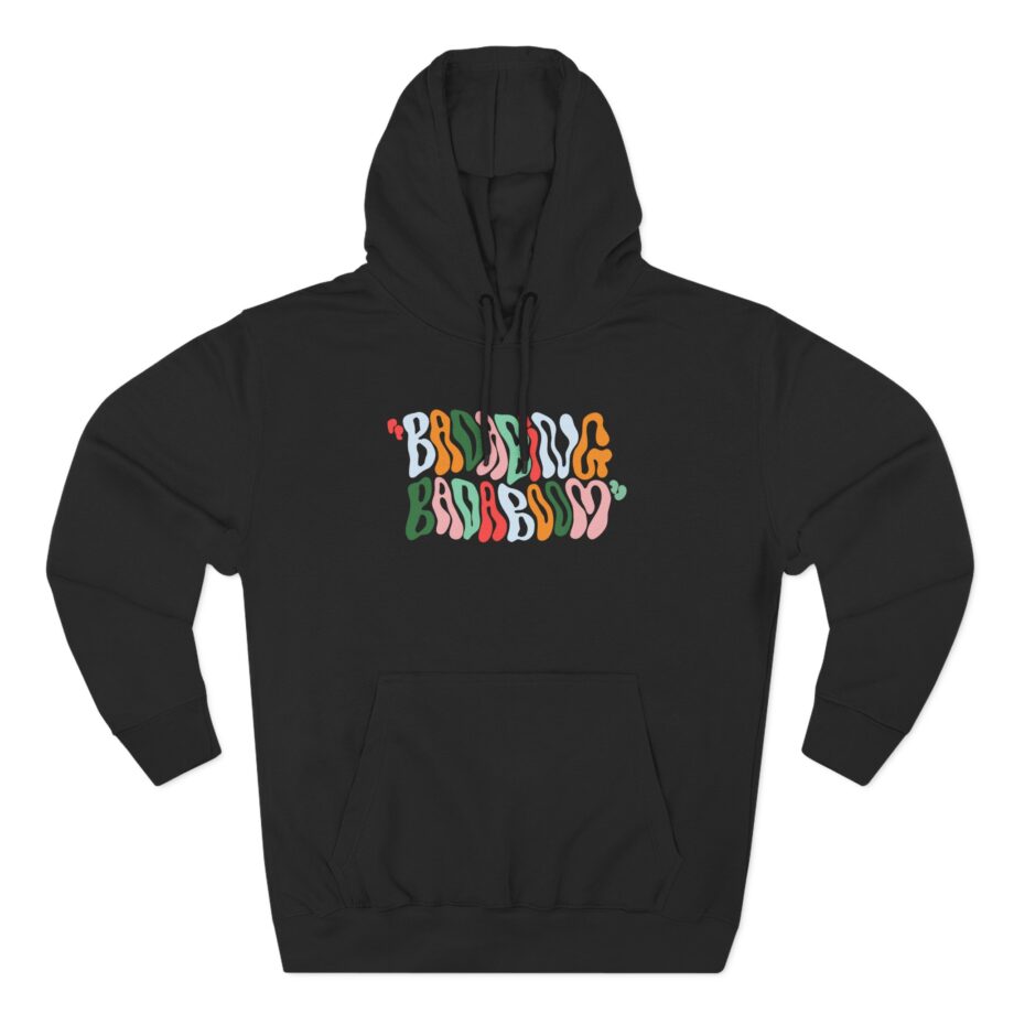 Stephanie Soo Badabing Badaboom Three-Panel Fleece Hoodie