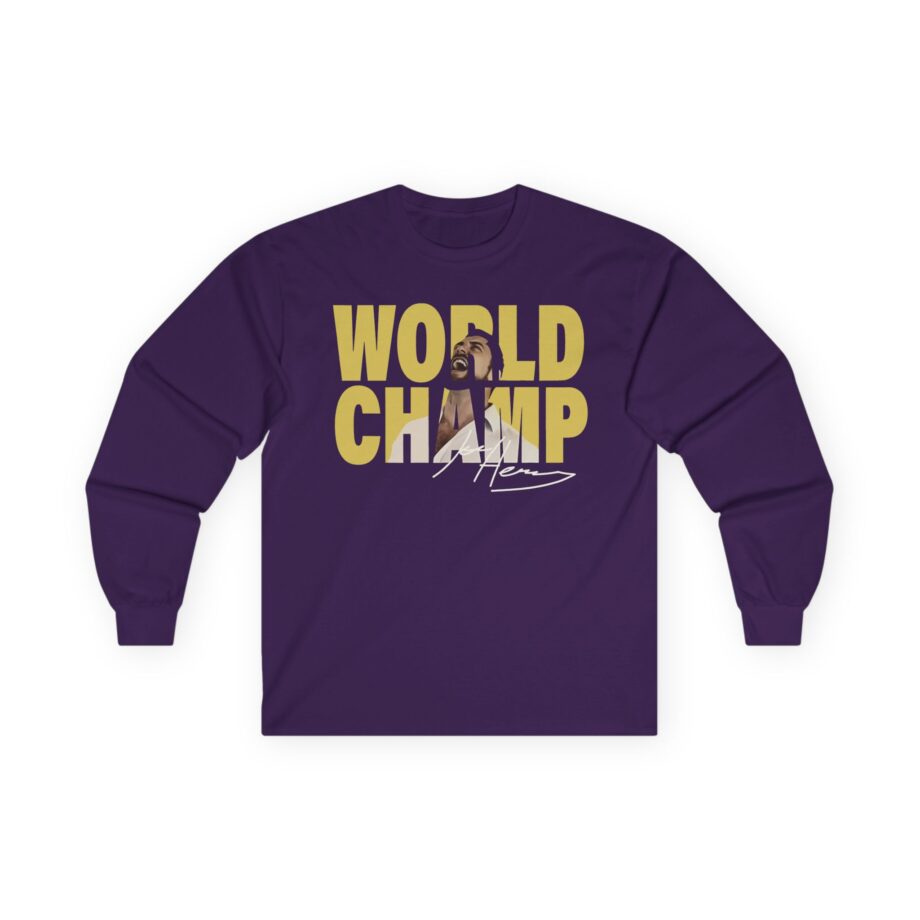 Joe Hendry World Champion Unisex Ultra Cotton Long Sleeve Tee