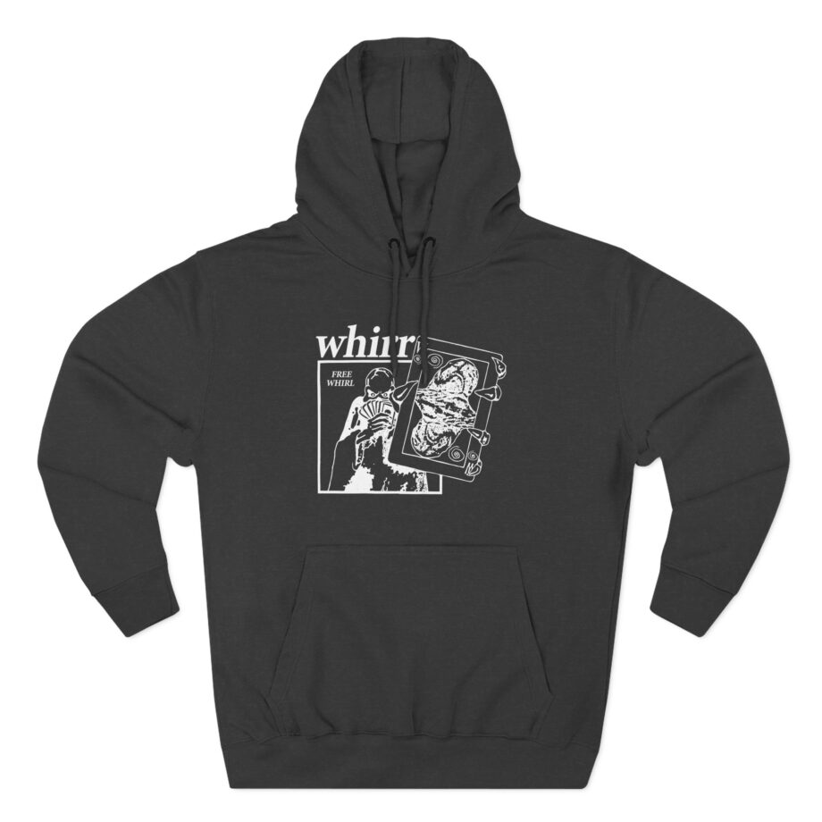 Whirr Three-Panel Fleece Hoodie