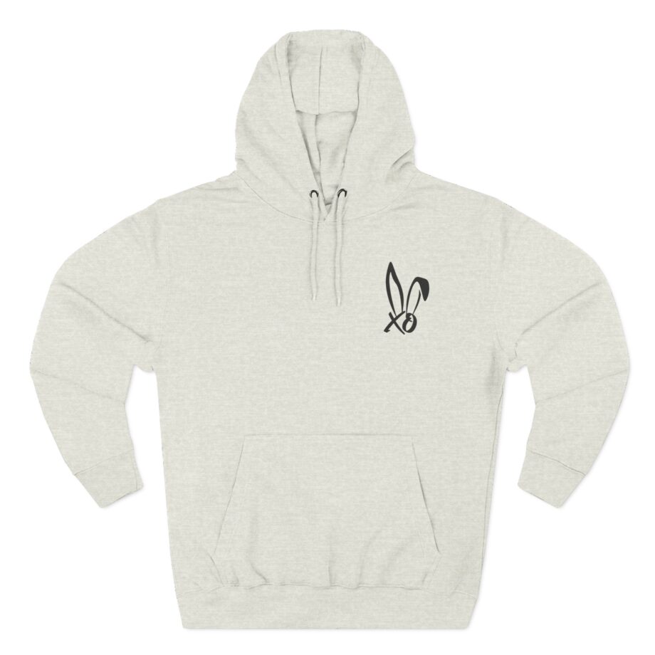 Xo Logo Three-Panel Fleece Hoodie