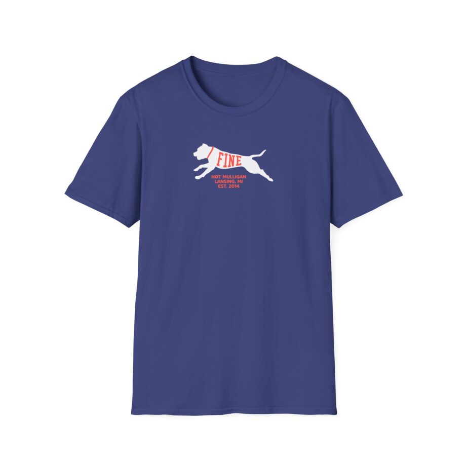 Hot Mulligan Fine Embroidered Unisex Softstyle T-Shirt