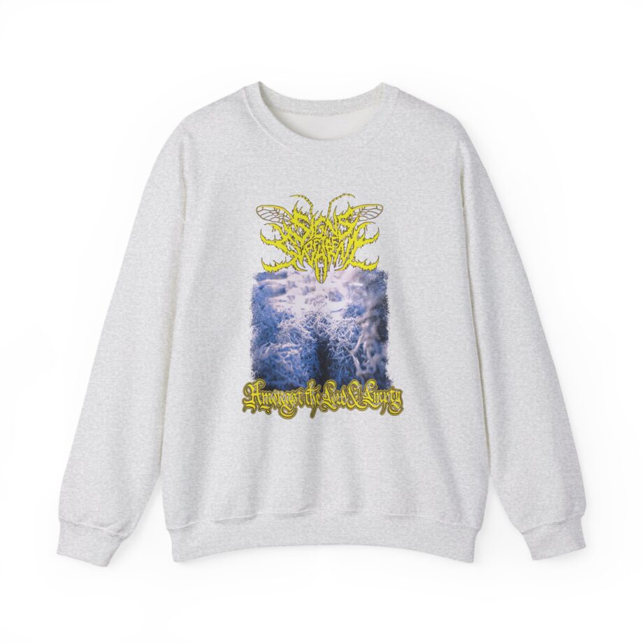 Signs of the Swarm "Amongst the Low & Empty Tie-dye Unisex Heavy Blend™ Crewneck Sweatshirt