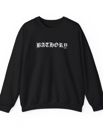 Bathory Logo Unisex Heavy Blend Crewneck Sweatshirt