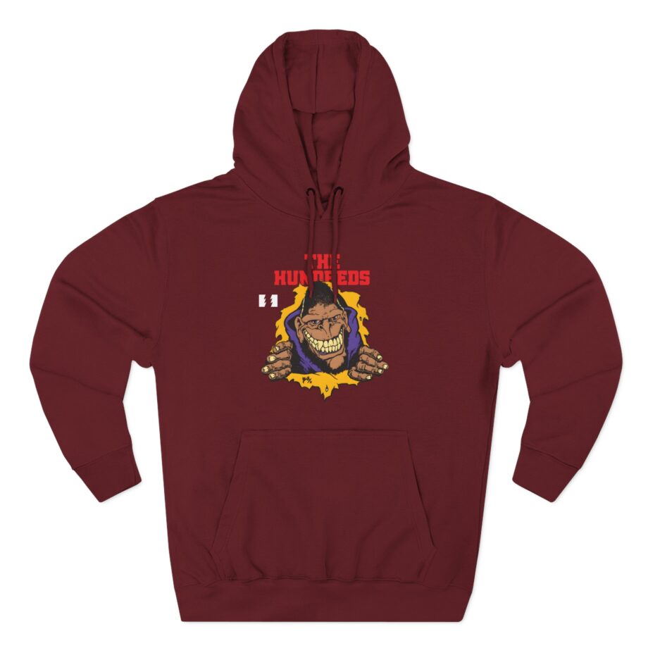 Gorilla Biscuits the Hundreds Three-Panel Fleece Hoodie