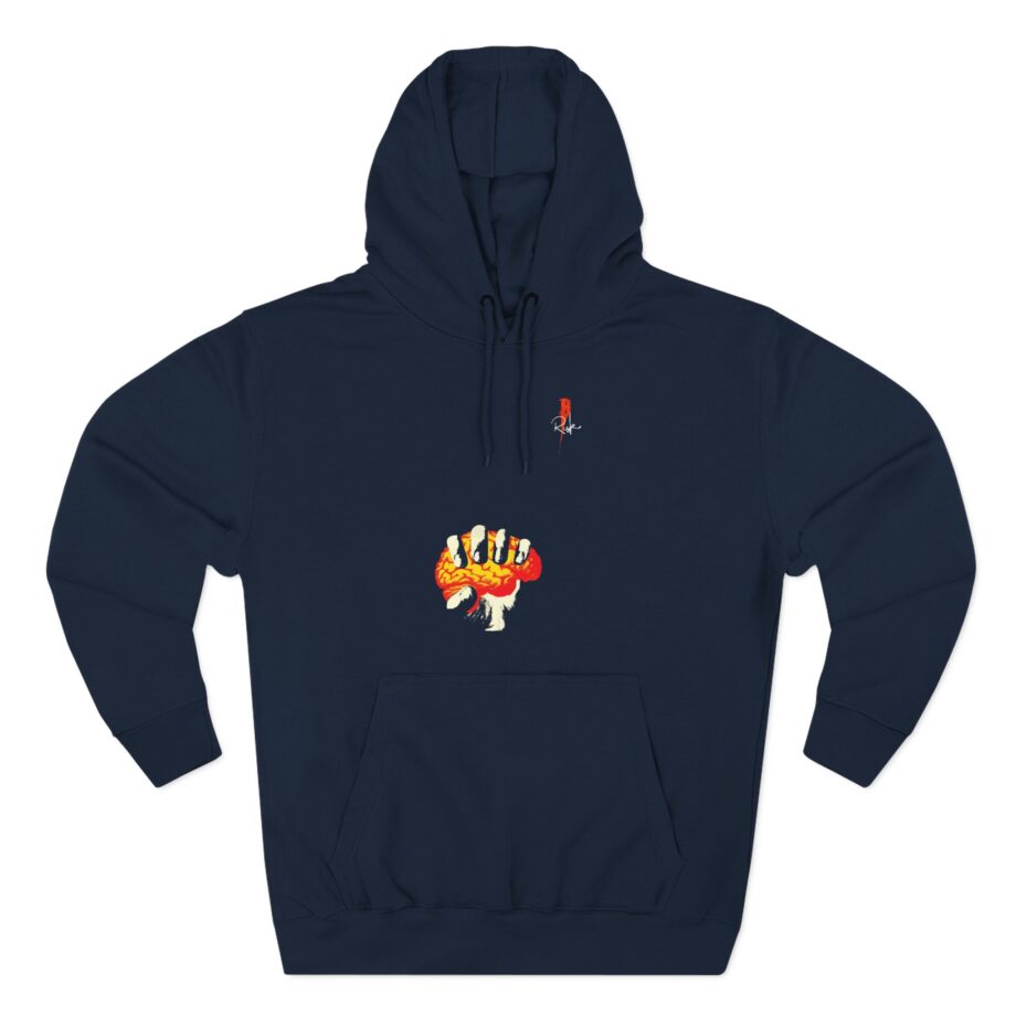 Adin Ross  Brand Risk Three-Panel Fleece Hoodie