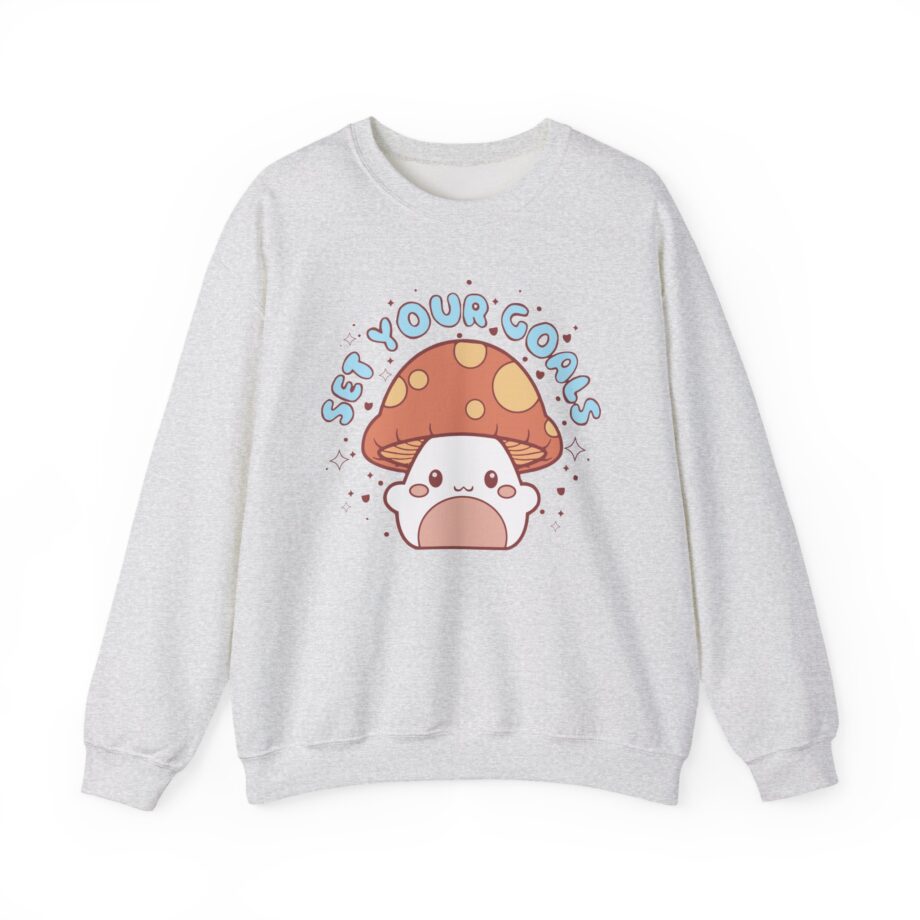 Set Your Goals Shroom Unisex Heavy Blend™ Crewneck Sweatshirt