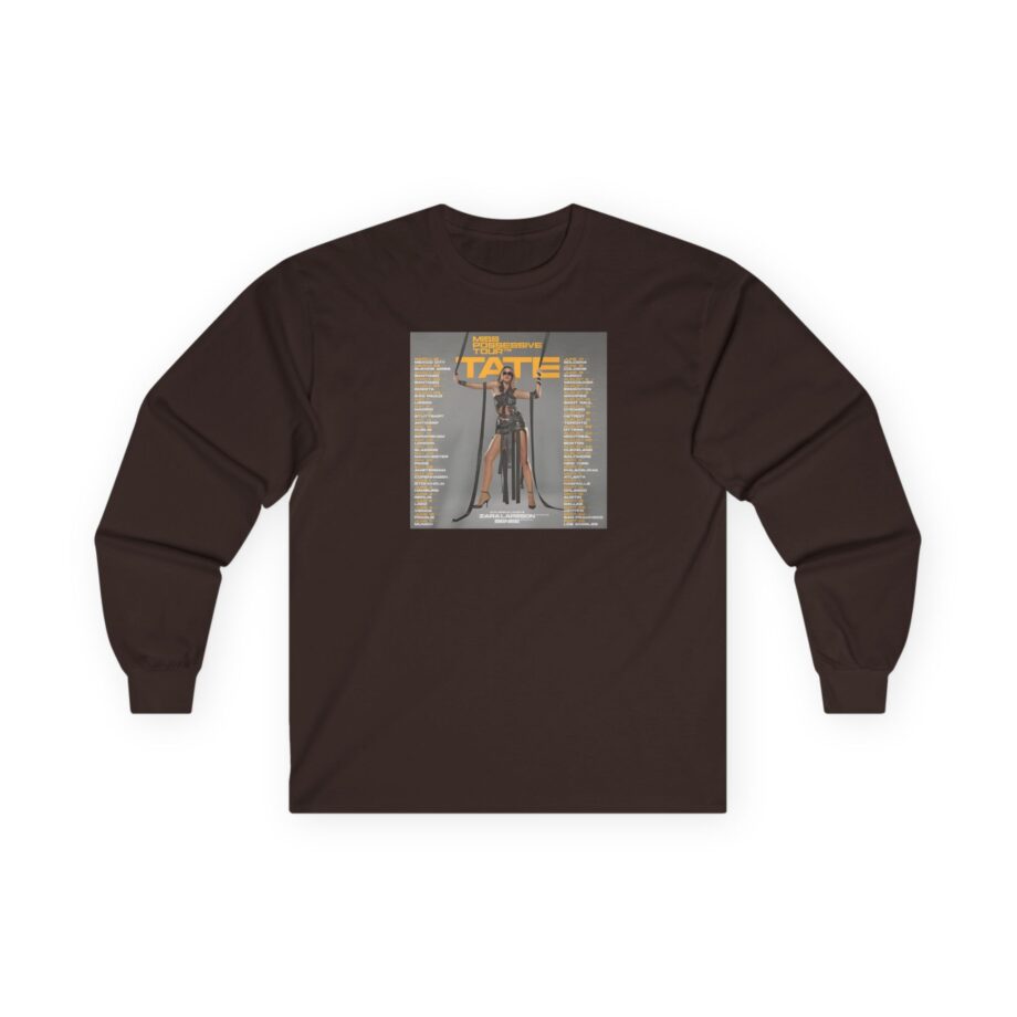 Tate Mcrae Miss Possessive Tour 2025 Unisex Ultra Cotton Long Sleeve Tee